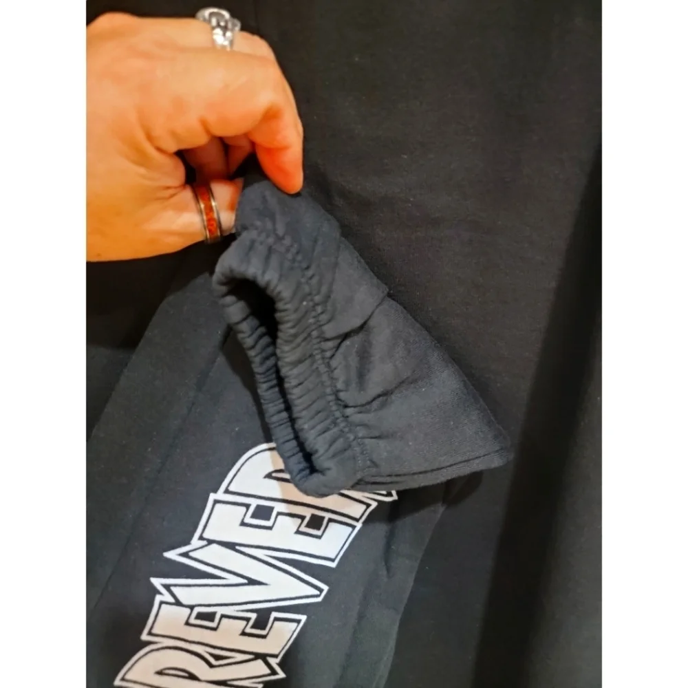 NWOT Assholes Live Forever XXXL Black Sweatpants Joggers 2 Pocket Unisex ALF
